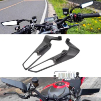 Motorcycle Stablizer Side Mirrors For YAMAHA MT-03 MT-07 MT-09 MT10 MT15 X-MAX N-MAX TMAX Fixed Wing Rearview Mirror Accessories