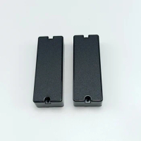 2 Pcs 2 Screw Hole Sealed Closed Type Pickup Covers/Lid/Shell/Top for 5 String Bass Guitar /Guitar parts