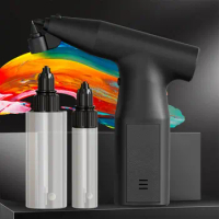 Paint Sprayer Rechargeable Electric Spray Paint Gun Cordless Auto Paint Gun for Cars House DIY Painting