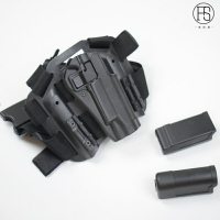 弗歐斯戰術快撥1911綁腿套CF影視舞臺道具模型仿真1911腰部槍套