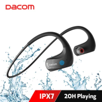 Dacom Athlete Wireless Headphones Running Sports IPX7 Waterproof Bluetooth Earphones AAC with Mic for Xiaomi Huawei iphone