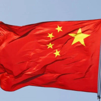 Bendera Nasional Republik Rakyat Cina Tiongkok / Flag of China RRC  Kain Polyester