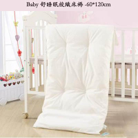 【Baby舒睡眠梭織床褥-60*120cm-1款/組】A類全棉面料幼稚園嬰兒童床墊-7101008