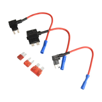 Bộ chuyển đổi kẹp cầu dao (fuse tap) cho ô tô – 3 loại: kìm cắt dây và giá đỡ cầu dao dạng lưỡi tiêu