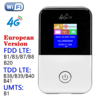 4G LTE Portable WiFi Router SIM Card Slot WiFi Dongle 150Mbps WiFi Hotspot Wireless WiFi Adapter Broadband Unlocked Modem Router
