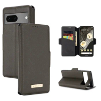 Wallet Case For Google Pixel 4a 5 6 7 Pro 6A Magnetic Matte Leather Card Slot Flip Cover