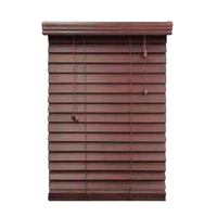 มู่ลี่ PVC ลายไม้ รุ่น RF-M-002 DO 155.160 ขนาด 155 x 160 ซม. สีโอ๊ค