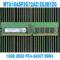 1PCS MTA18ASF2G72AZ-2G3B1ZG Server Memory 16G 16GB 2RX8 PC4-2400T DDR4 2400 DDR4 ECC For MT RAM