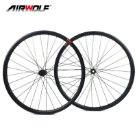 Airwolf Carbon Mtb Wheelset 29er 6 Bolt/Center Lock 28-28 Hole Thru Axle 142mm/148mm UD T800 Carbon Mountain Bicycle Wheelset