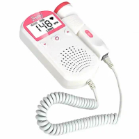Fetal Heart Baby Device Health Care Monitor Portable Doppler Breath Heartbeat For