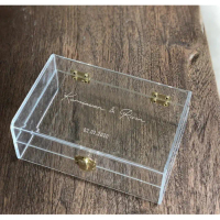 Acrylic Box 25x15x6 Clear Acrylic Kotak Akrilik Engsel