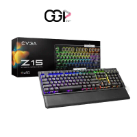 Keyboard (คีย์บอร์ด) EVGA Z15 RGB Gaming Mechanical Keyboard , Linear, EN Layout