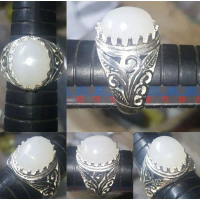original agate / elephant semen ring (moves in vinegar water) special offer, man ring, strong inner