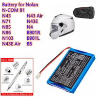 Helmet Communication Systems Battery PL053448P for Nolan N-COM B1, N43, N71, N85, N86, N103, N43E, N4, B901R, B901L,B5