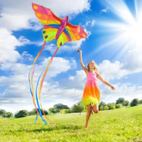 Beautiful Butterfly Kite - Children's Butterfly Kite with Holding