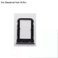 100% New SIM Card Tray For Xiaomi mi Note 10 pro SD Card Tray SIM Card Holder SIM Card Drawer Xiao mi Note 10pro Note10 pro