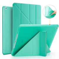 Soft TPU Back Protective Case For Apple iPad 9.7 2017 smart Cover for iPad 9.7 2018 Cover A1822 A1823 Tablet case