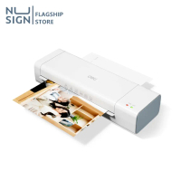 Nusign เครื่องเคลือบบัตร เครื่องเคลือบเอกสาร รองรับฟิล์มเคลือบหลายขนาด A4 280 มม./นาที Laminator