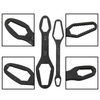 3.5mm thick 3-17mm multifunctional double end box wrench 8-22mm hexagonal solid Kunci Pas Ring Serba