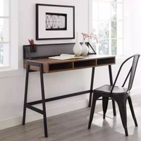 復古工業風轉角書桌書架組合一體書櫃轉角電腦桌實木L型桌上型家用l