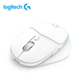 羅技 G705 美型炫光多工遊戲滑鼠 - 白色