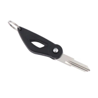 Foldable Key Blank For Benelli TRK502 TRK502X 502C TNT150 TNT15 / TNT 15 150 Foldable Silver Blade Key Blank