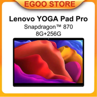 Global Rom Lenovo Yoga Pad Pro Tablet PC Snapdragon 870 Octa-Core 8Gb Ram 256GB Rom 13inch 2K Screen Android11 10200mAh Standard