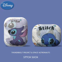 Disney Cute Cartoon Stitch AirPods Pro/Pro2 Protective Case For Apple Aripods 1/2/3 Generation Wireless Bluetooth Headphone Case