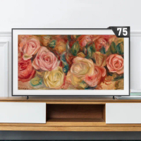 【SAMSUNG 三星】75型4K HDR The Frame QLED美學顯示器 壁掛安裝 75LS03D(QA75LS03DAXXZW)