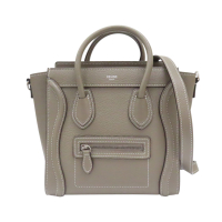 CELINE 賽琳 棕色牛皮 Nano Luggage 兩用包 【二手名牌BRAND OFF】