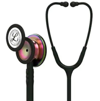 3M Littmann 一般型第三代聽診器-尊爵黑/炫彩聽頭5870