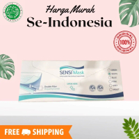 SENSI mask Earloop SURGICAL - Masker SENSI 3PLY - cantel di kuping - Putih