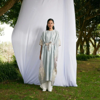 Kartinis - Athina - Batik and Silk Embroidered Kaftan