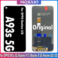 6.5" Original For OPPO A93S 5G LCD Realme 8 5G Display Touch Screen Digitizer Assembly For Realme V13 5G / Q3i 5G LCD Parts