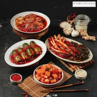 PAKET MIX 4 KIMCHI 1kg (Kimchi Sawi, Lobak, Timun, Daun Bawang)