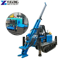 YG China Portable Core Drill Rig Automatic Hydraulic Drilling Rig Hydraulic Crawler Mounted Rock Core Diesel Engine Drilling Rig