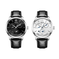 【BEXEI】9168 巨匠大師系列 男士 太陽紋錶盤 日期顯示 機械錶 手錶 腕錶