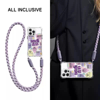 2025 Suitable I Am My Destiny Apple 17 AIR Phone Case New iPhone 17 Pro Max Crossbody with Lanyard เ