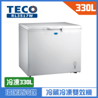 TECO東元 330L 上掀式單門冷凍櫃 RL3517W