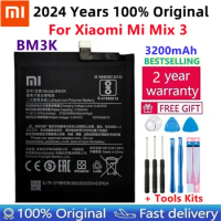 Xiao Mi Original Phone Battery BM3K 3200mAh For Xiaomi Mi Mix 3 Mix3 High Quality Replacement Batteries Retail Package Free Tool