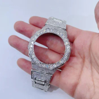 DIY Accessories Diamond Style for GA2100 Case G-Shock Metal Watch Strap GA2100/2110