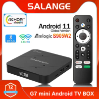 G7 mini Android 11 ATV TV Box S905W2 Quad Core Smart TV Box BT Voice Remote Control USB3.0 2.4G&amp;5G Dual Wifi Set Top Box 2G16G