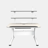 【Artso 亞梭】DK-II桌 105cm-書架型(潔菌桌板/兒童桌/成長桌/學習桌/升降桌)
