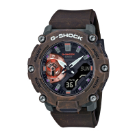 CASIO 卡西歐 G-SHOCK 碳纖維戶外冒險手錶-咖_GA-2200MFR-5A_47.1mm