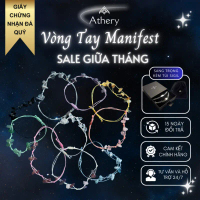 Vòng tay Manifest Tài Lộc, Tình Duyên - Đá thạch anh tự nhiên - Trang sức, Phụ kiện thời trang Unise