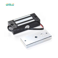60KG 120Lbs Hold force Single Door Mini Magnetic Lock Smallest Display Cabinet Electromagnetic Lock Mini File Cabinet Lock