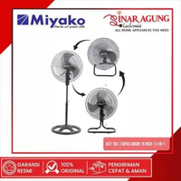 MIYAKO KST-183 KIPAS ANGIN 18 INCH 3-IN-1 DOUBLE BEARING - ORIGINAL - -