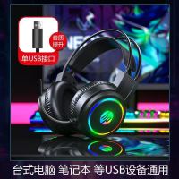 HP/惠普新H100電腦耳機頭戴式USB臺式筆記本電腦耳麥電競游戲耳機【尚宜家居】