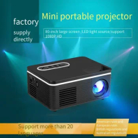 New H90 Mini Projector Home LED Portable Mini HD 1080P Home Theater Projector Mi Smart Compact Projector