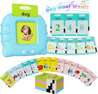 Toddler Toys Talking Flash Cards for 1 2 3 4 5 6 Year Old Boys and Girls Autism Sensory Toys for Aut